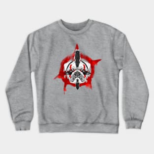 Punk Pug Crewneck Sweatshirt